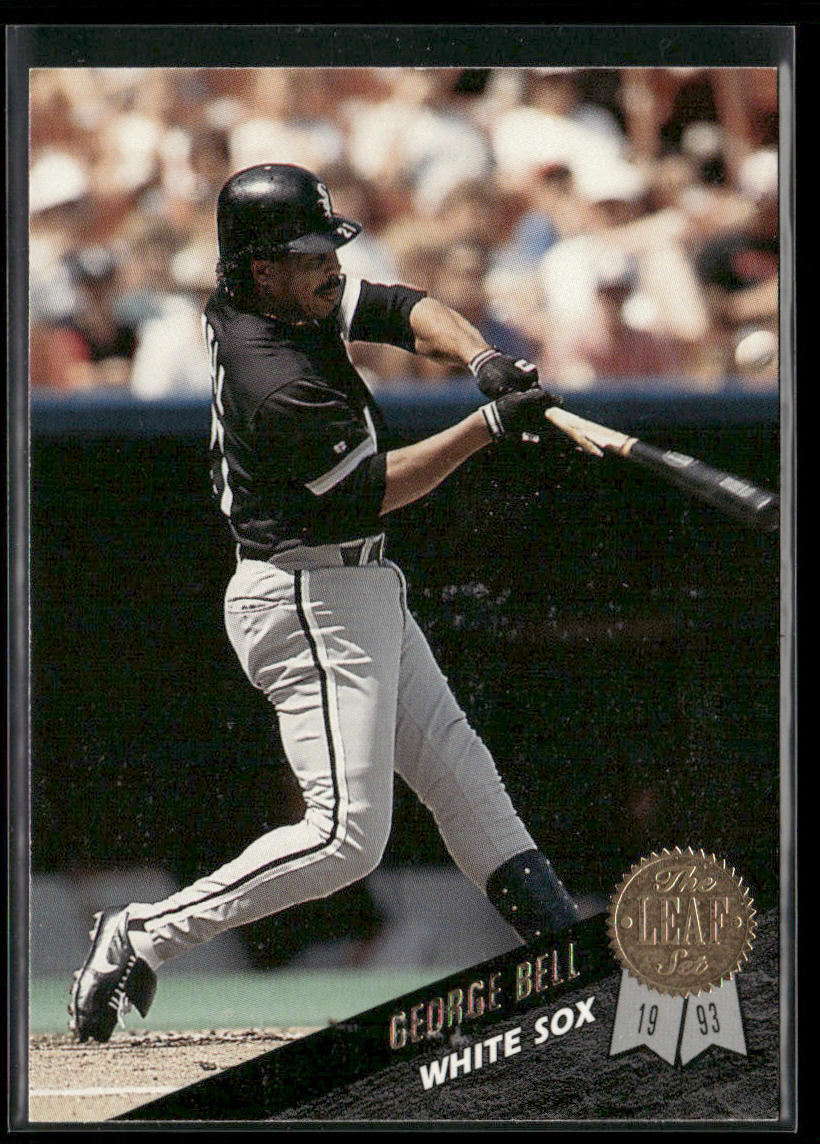 George Bell 1993 Leaf #217 Chicago White Sox