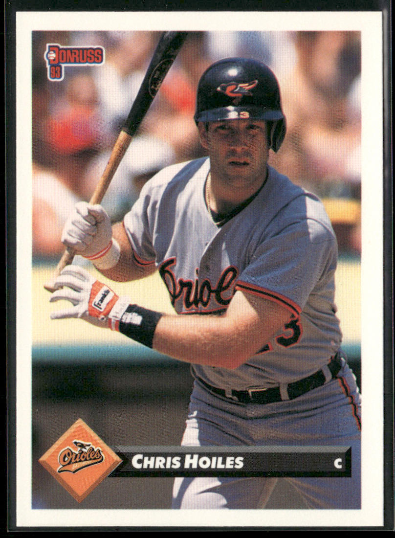 Chris Hoiles 1993 Donruss #323 Baltimore Orioles