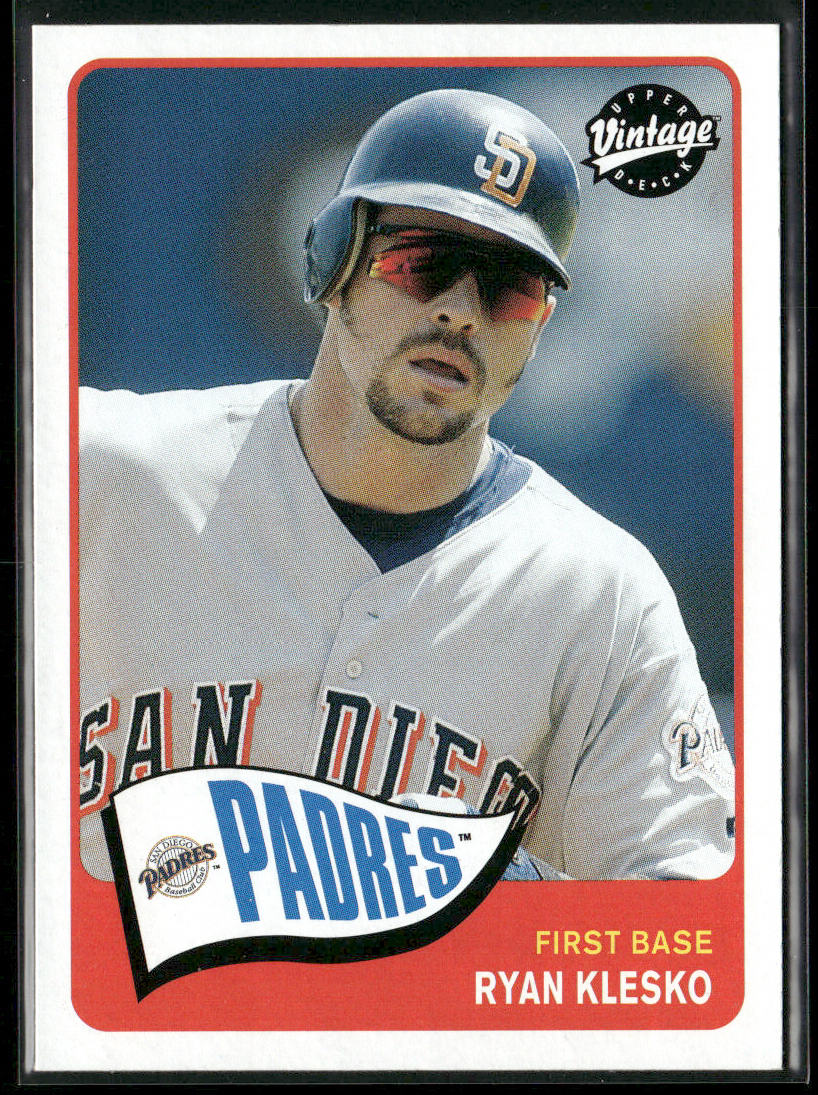 Ryan Klesko 2003 Upper Deck Vintage #137 San Diego Padres