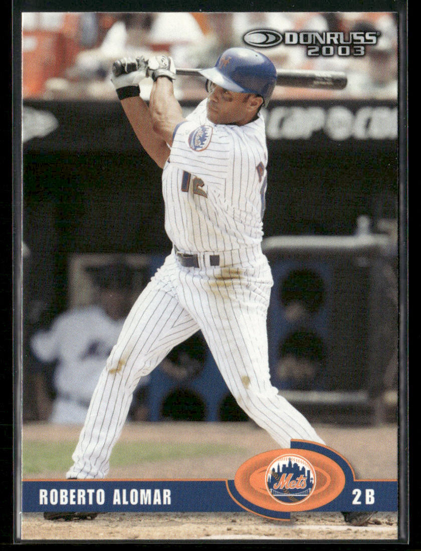 Roberto Alomar 2003 Donruss #334 New York Mets