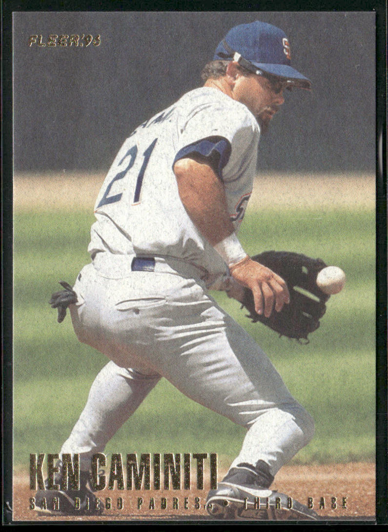 Ken Caminiti 1996 Fleer #562 San Diego Padres