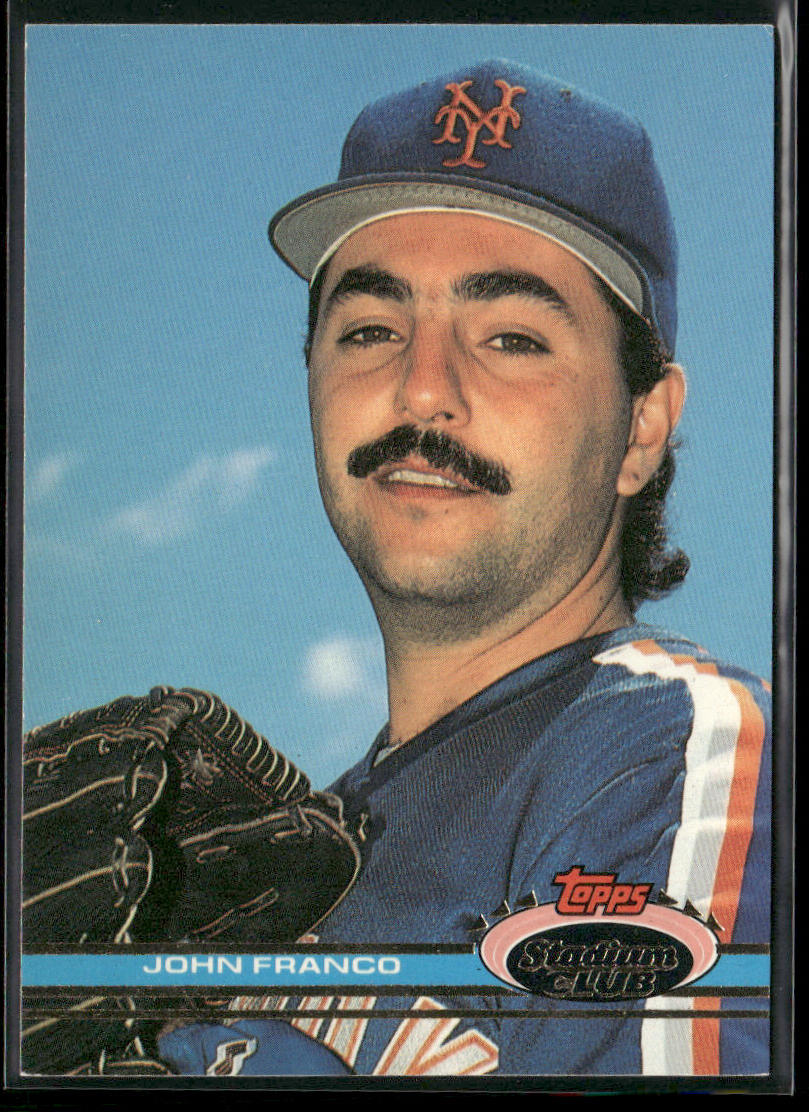 John Franco 1991 Stadium Club #22 New York Mets