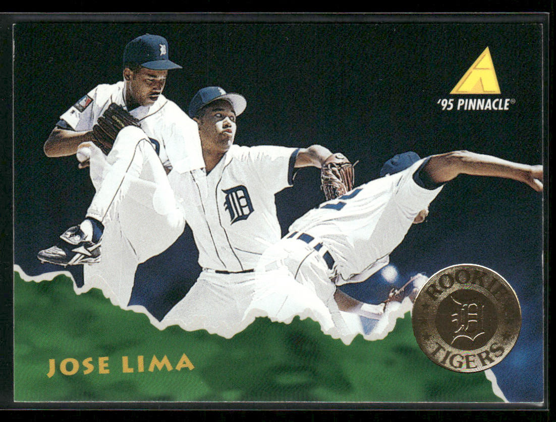 Jose Lima 1995 Pinnacle #148 Detroit Tigers