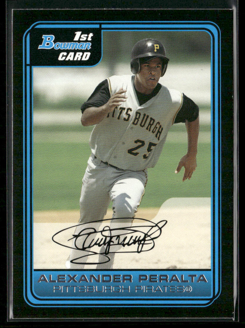 Alexander Peralta 2006 Bowman Prospects #B104 Pittsburgh Pirates