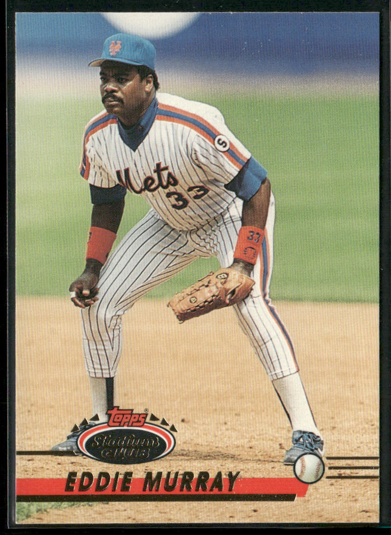 Eddie Murray 1993 Stadium Club #50 New York Mets