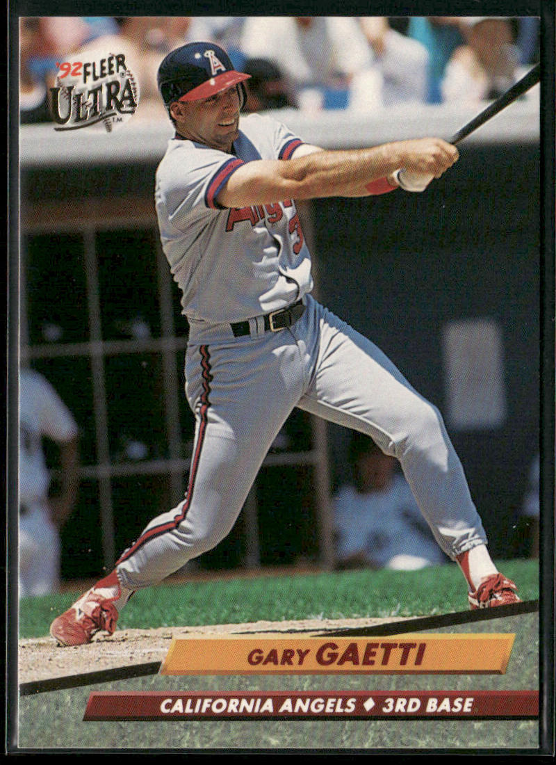Gary Gaetti 1992 Ultra #26 California Angels