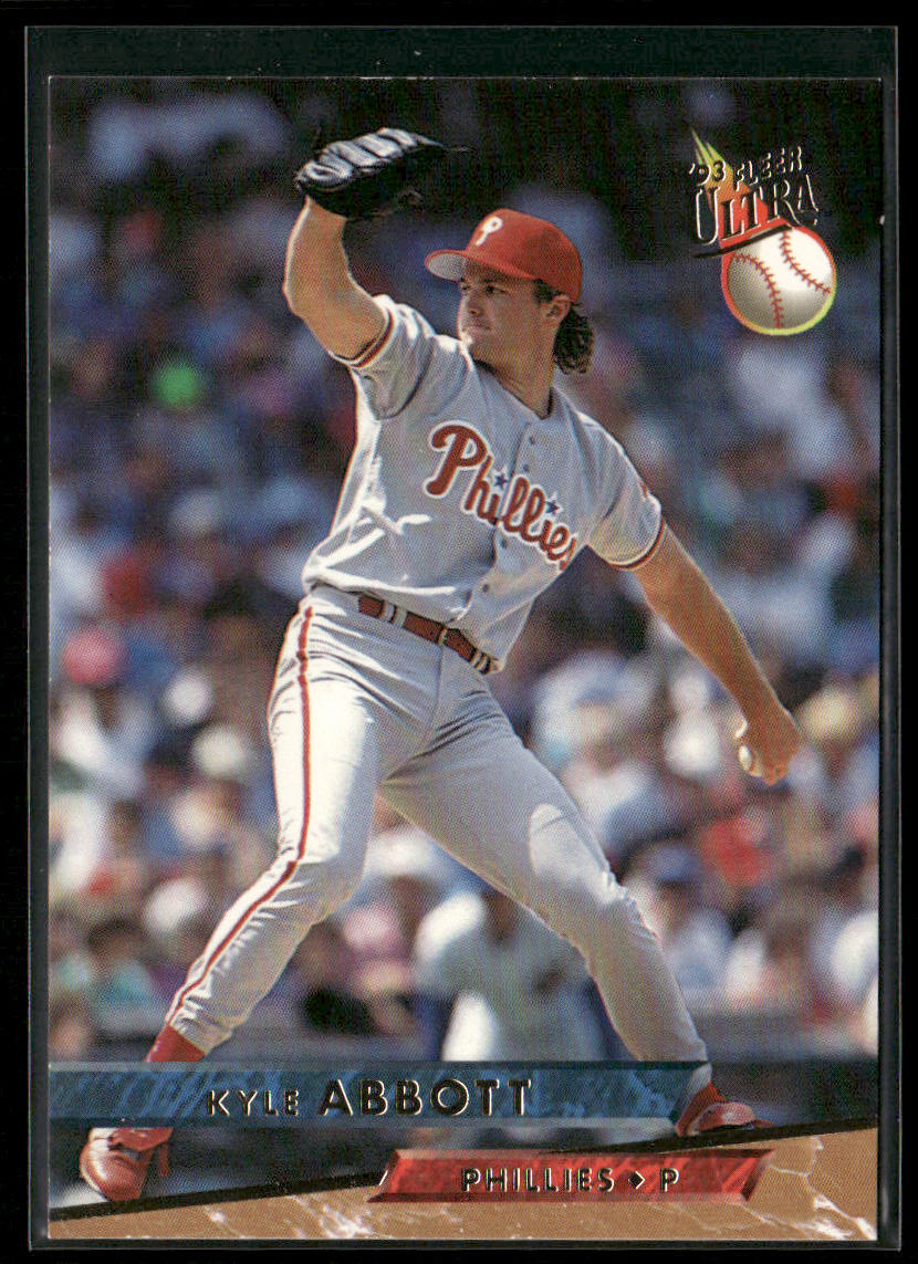 Kyle Abbott 1993 Ultra #82 Philadelphia Phillies