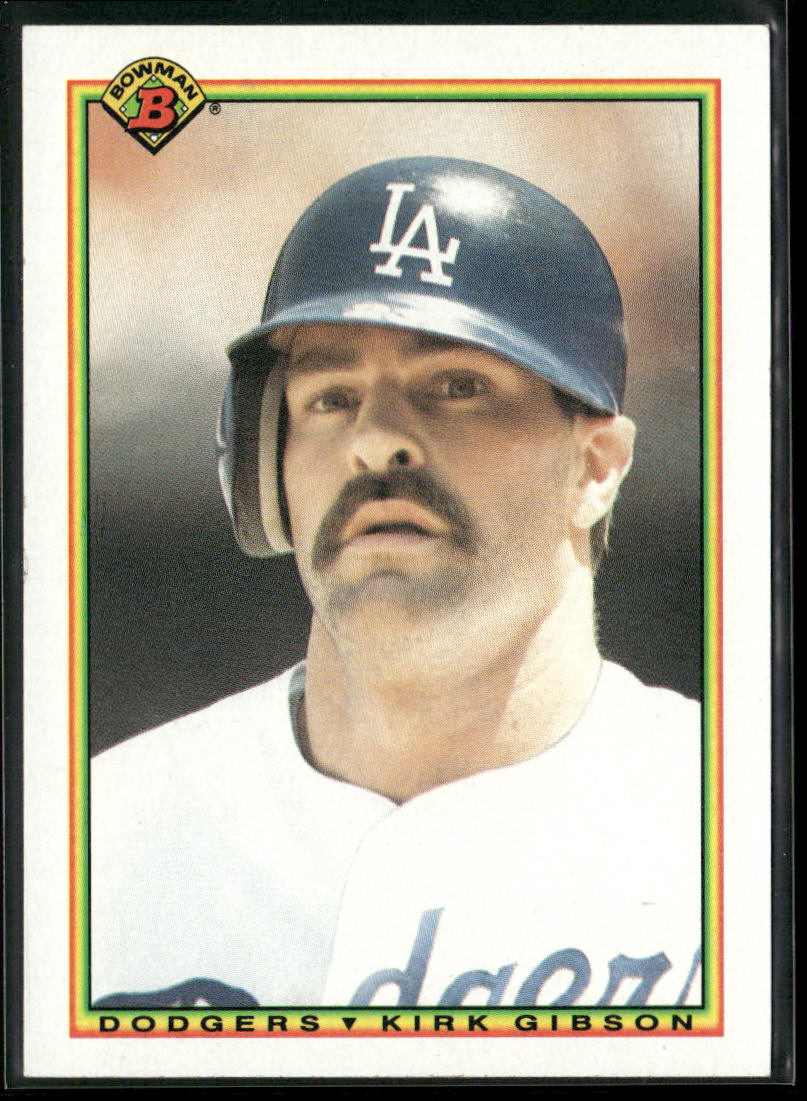 Kirk Gibson 1990 Bowman #97 Los Angeles Dodgers