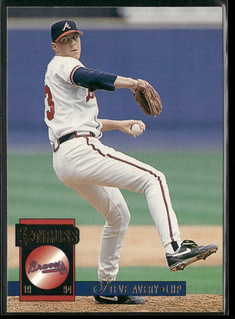 Steve Avery 1994 Donruss #41 Atlanta Braves
