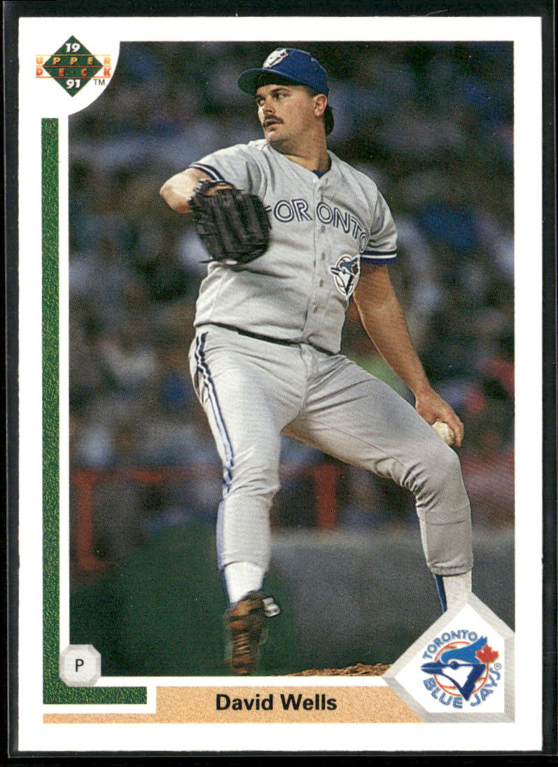 David Wells 1991 Upper Deck #583 Toronto Blue Jays