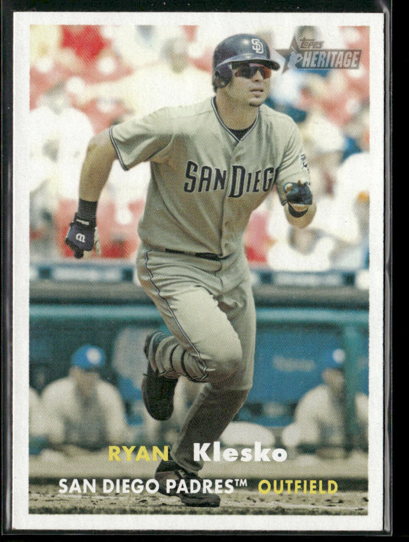 Ryan Klesko 2006 Topps Heritage #98 San Diego Padres