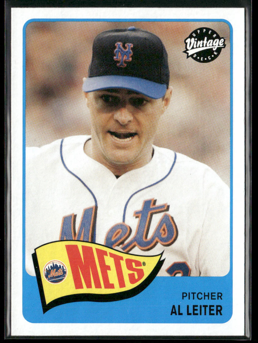 Al Leiter 2003 Upper Deck Vintage #125 New York Mets