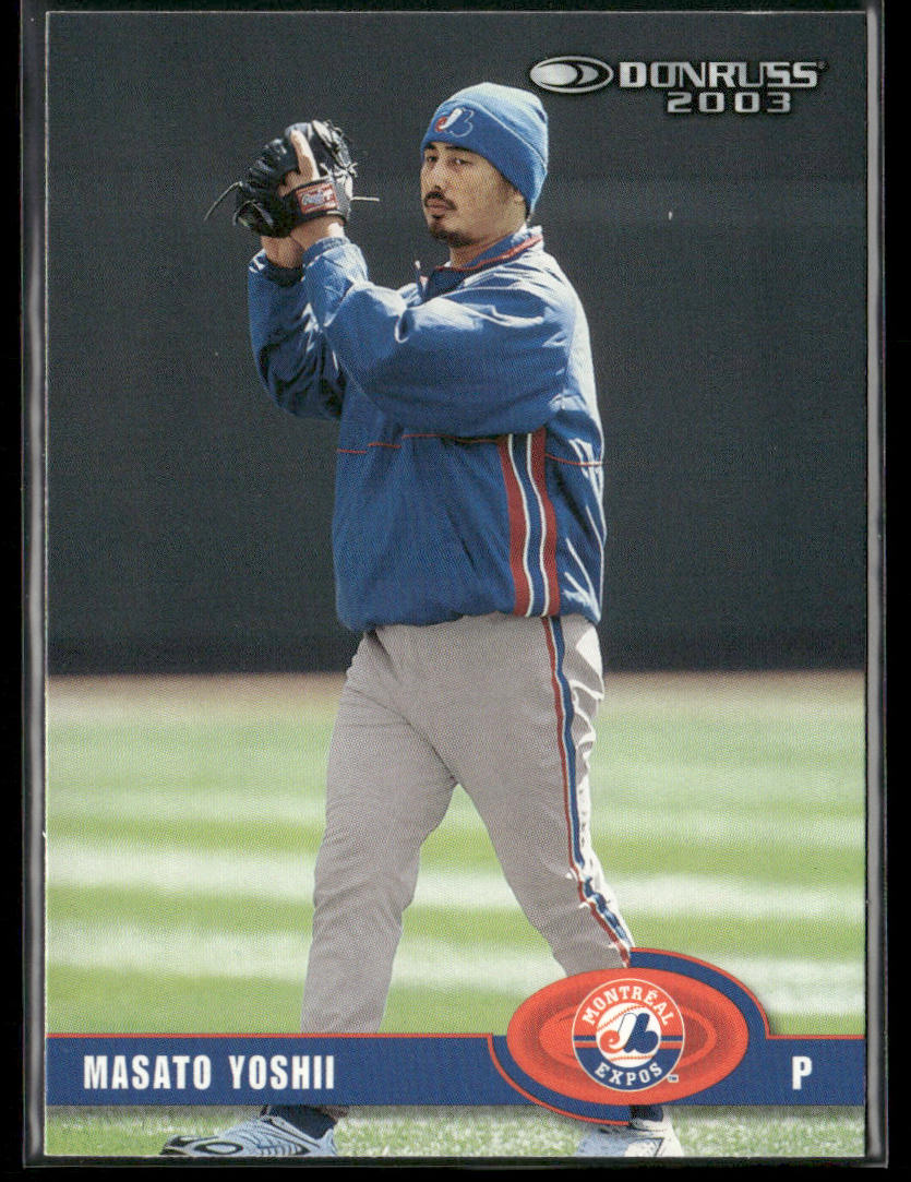 Masato Yoshii 2003 Donruss #331 Montreal Expos
