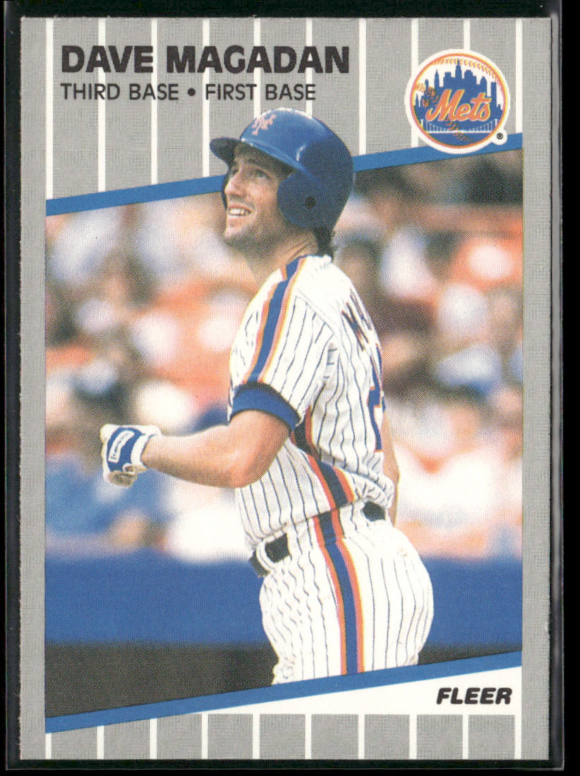 Dave Magadan 1989 Fleer #41 New York Mets