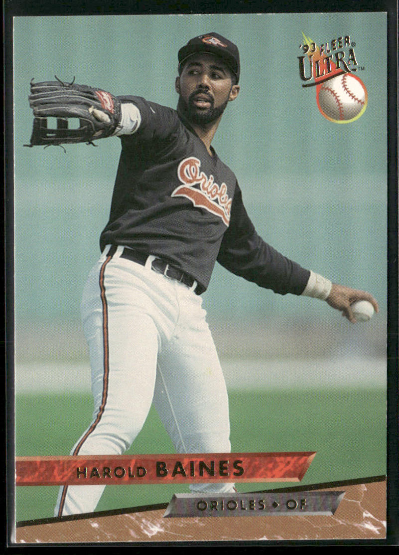 Harold Baines 1993 Ultra #492 Baltimore Orioles