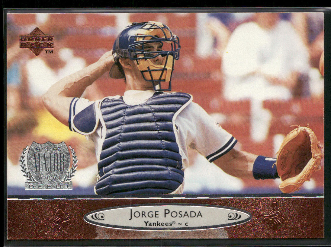 Jorge Posada 1996 Upper Deck #159 New York Yankees