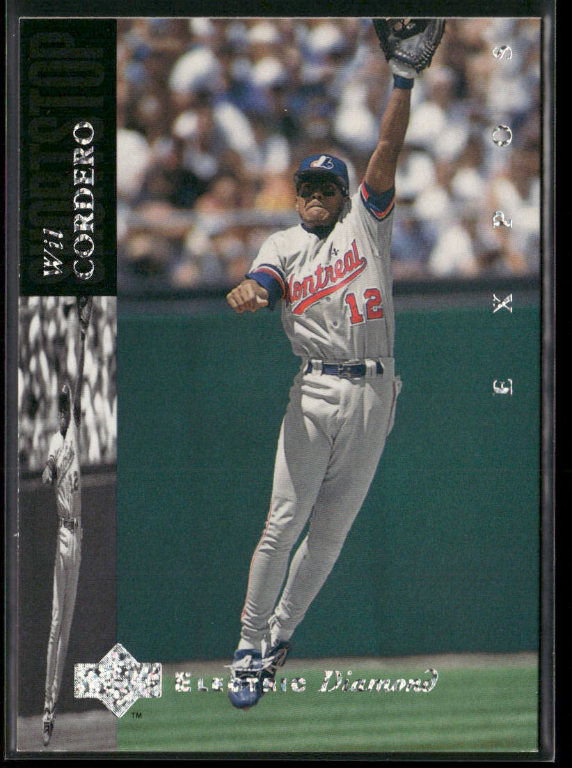 Wil Cordero 1994 Upper Deck Electric Diamond #97 Montreal Expos