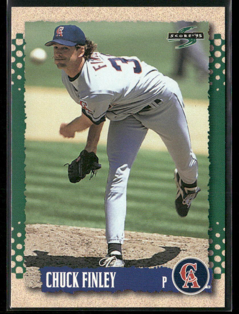 Chuck Finley 1995 Score #134 California Angels