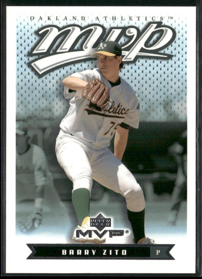 Barry Zito 2003 Upper Deck MVP #147 Oakland Athletics