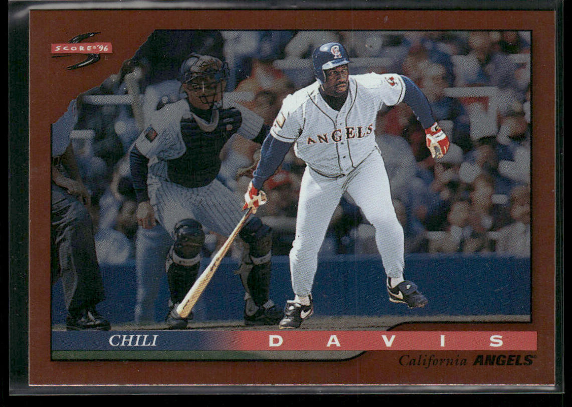 Chili Davis 1996 Score Dugout Collection (Series Two) #57 California Angels
