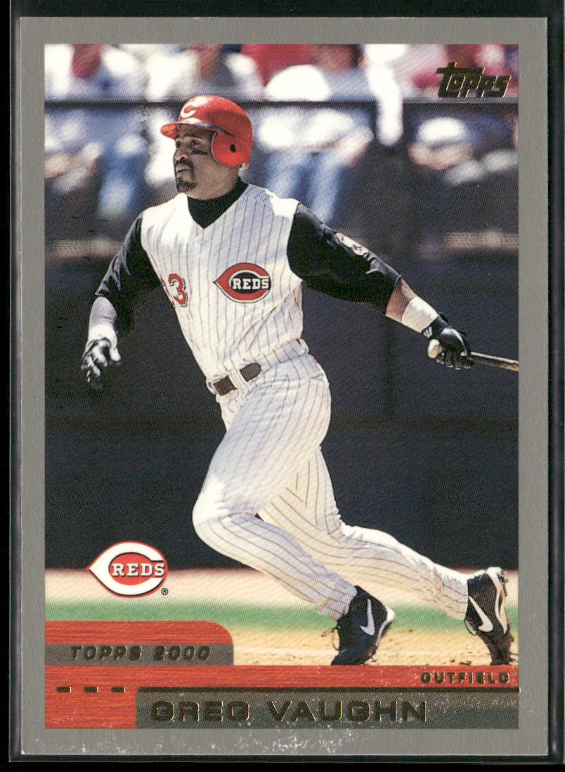 Greg Vaughn 2000 Topps #113 Cincinnati Reds