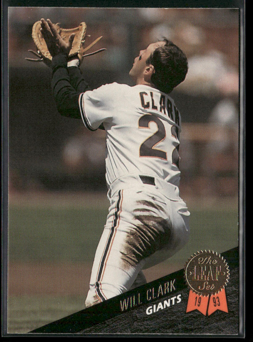 Will Clark 1993 Leaf #247 San Francisco Giants