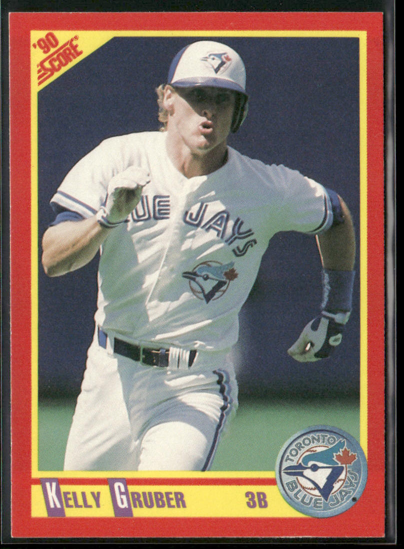 Kelly Gruber 1990 Score #425 Toronto Blue Jays