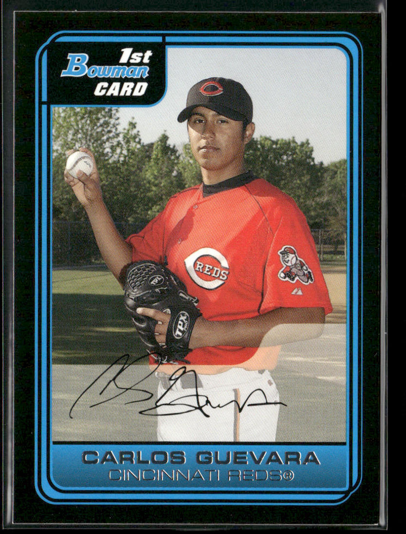 Carlos Guevara 2006 Bowman Prospects #B106 Cincinnati Reds