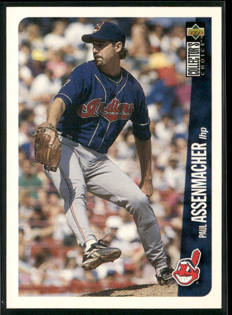 Paul Assenmacher 1996 Collector's Choice #523 Cleveland Indians