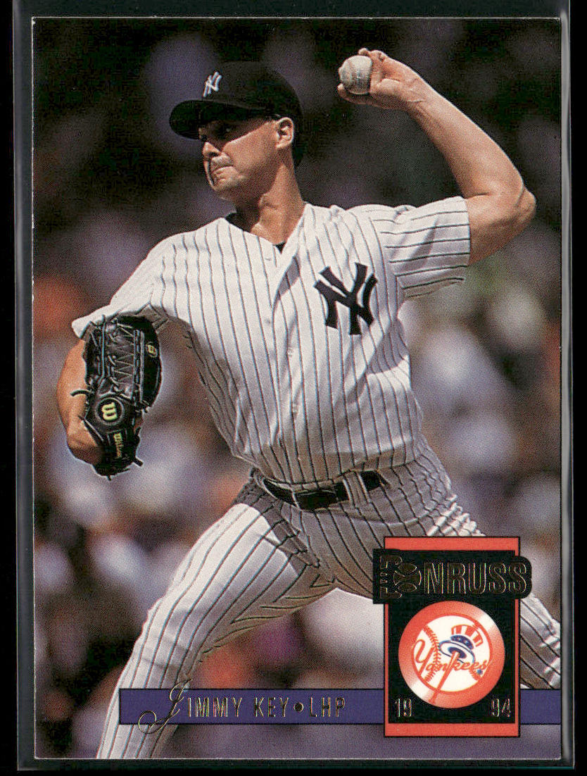 Jimmy Key 1994 Donruss #30 New York Yankees