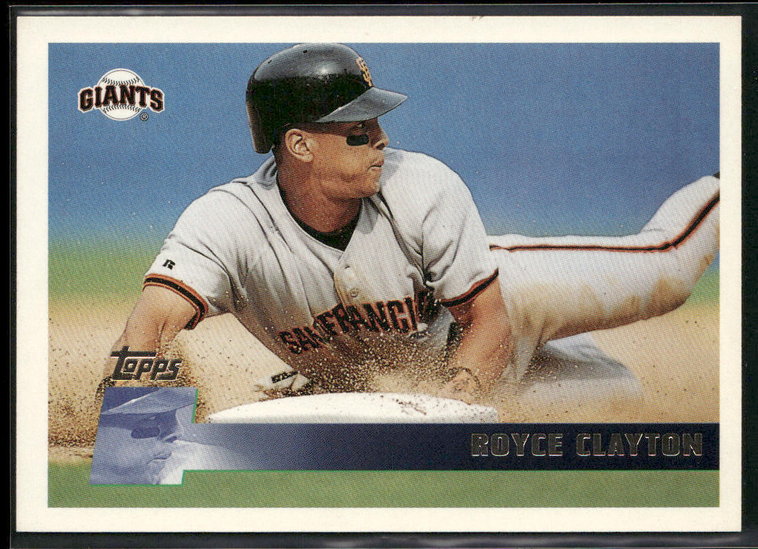 Royce Clayton 1996 Topps #61 San Francisco Giants