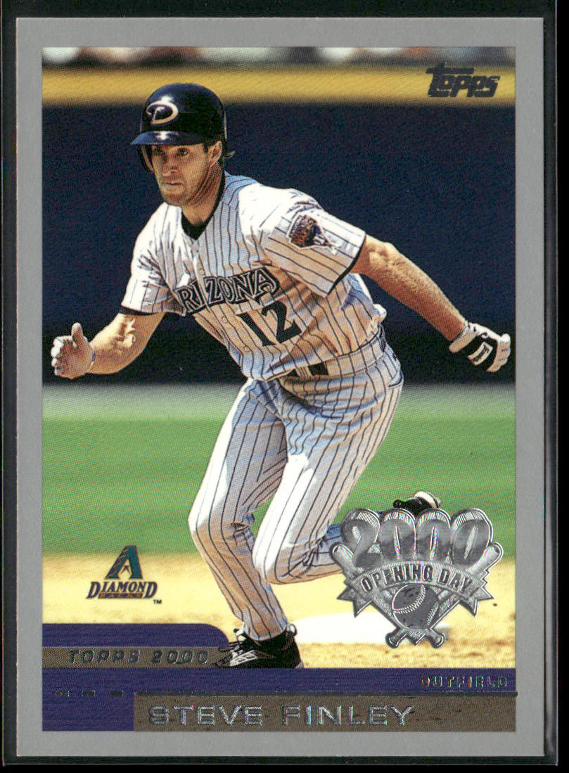 Steve Finley 2000 Topps Opening Day #74 Arizona Diamondbacks