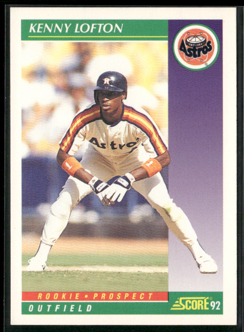 Kenny Lofton 1992 Score #845 Houston Astros