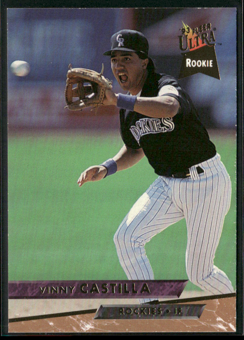 Vinny Castilla 1993 Ultra #344 Colorado Rockies