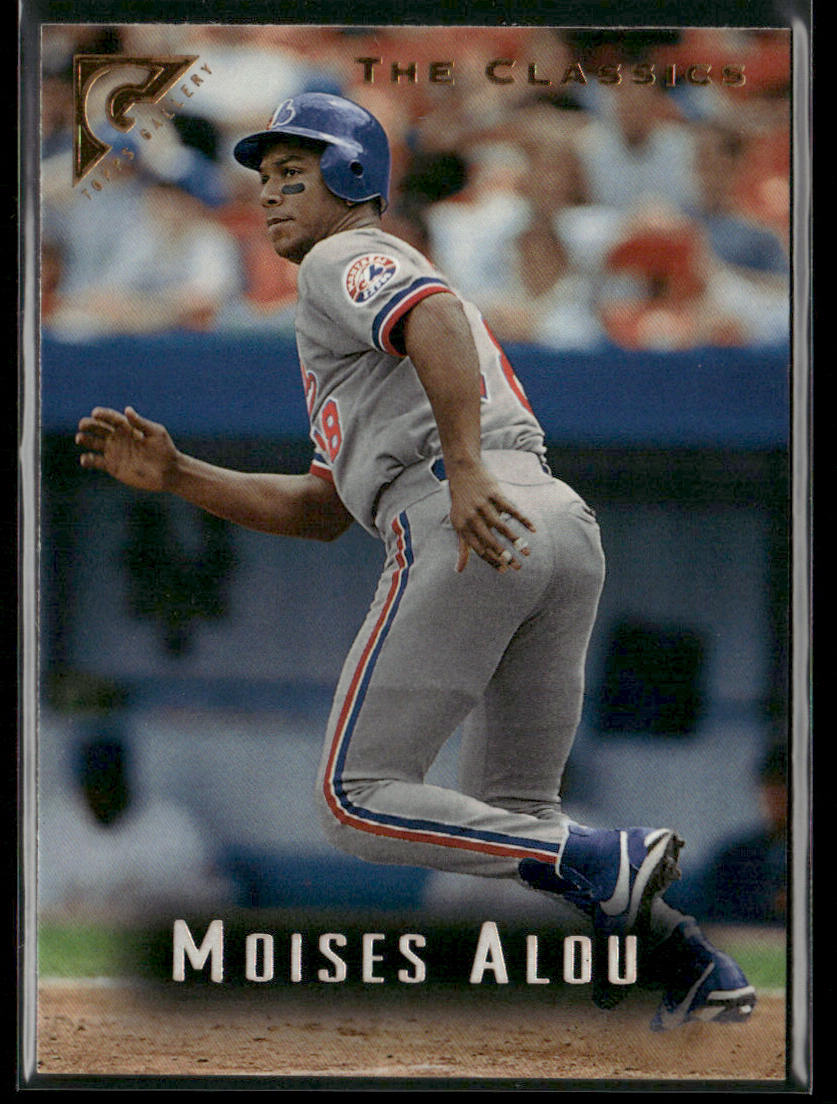 Moises Alou 1996 Topps Gallery #6 Montreal Expos