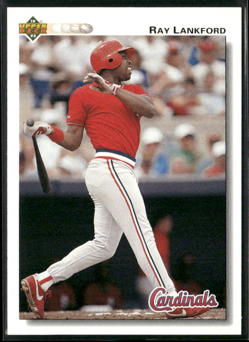 Ray Lankford 1992 Upper Deck #262 St. Louis Cardinals
