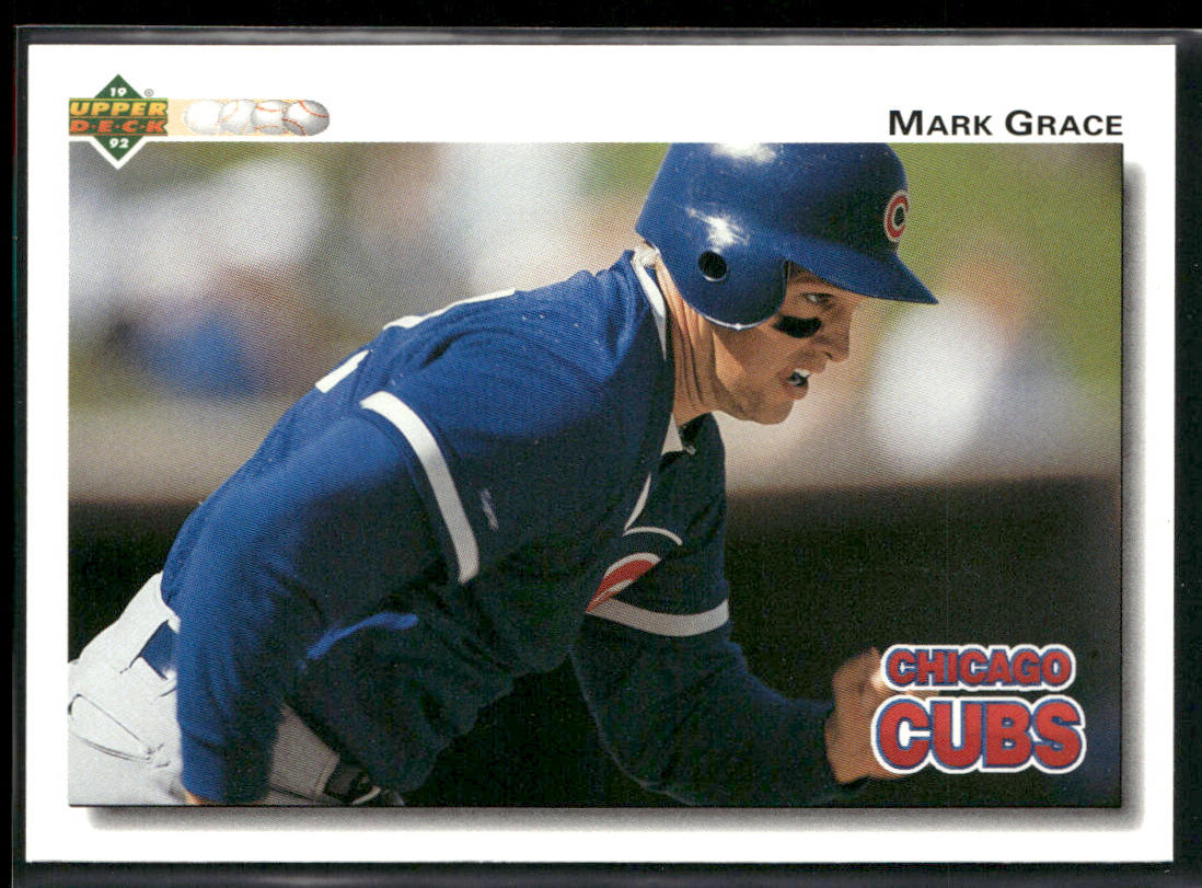 Mark Grace 1992 Upper Deck #143 Chicago Cubs