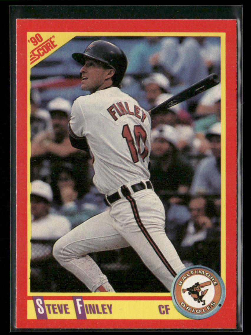 Steve Finley 1990 Score #339 Baltimore Orioles