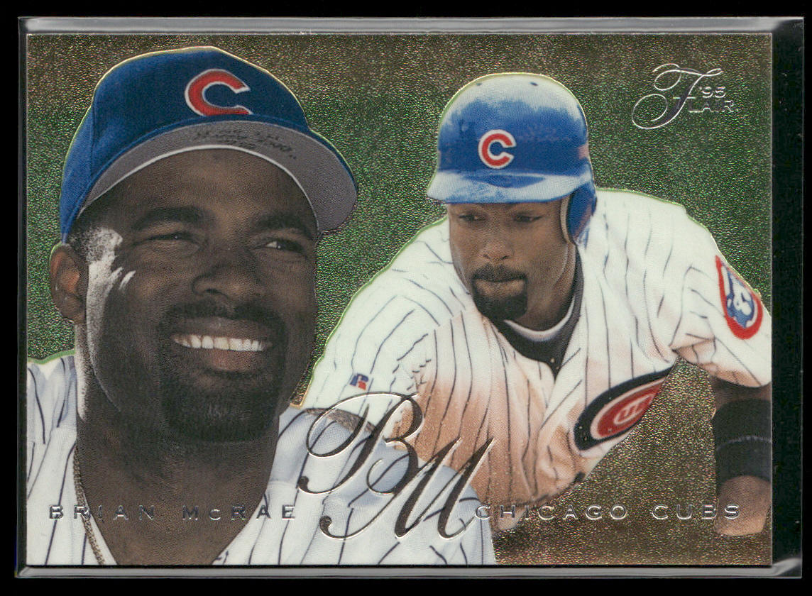 Brian McRae 1995 Flair #333 Chicago Cubs