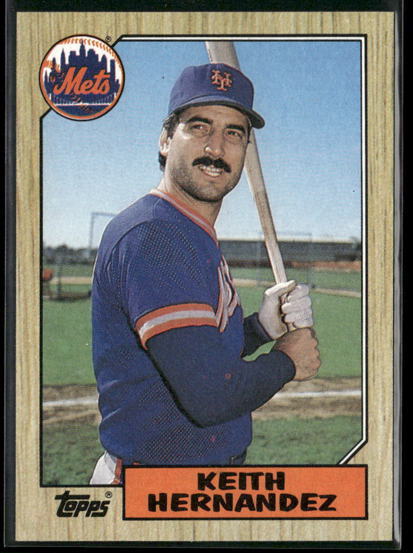 Keith Hernandez 1987 Topps #350 New York Mets