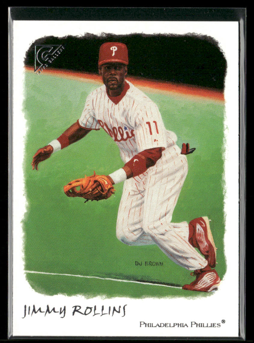 Jimmy Rollins 2002 Topps Gallery #124 Philadelphia Phillies