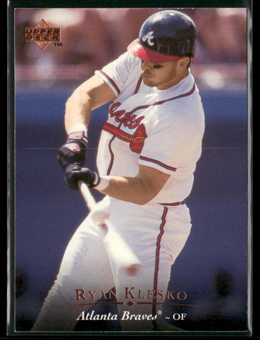 Ryan Klesko 1995 Upper Deck #296 Atlanta Braves