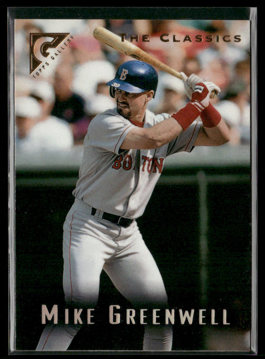Mike Greenwell 1996 Topps Gallery #54 Boston Red Sox