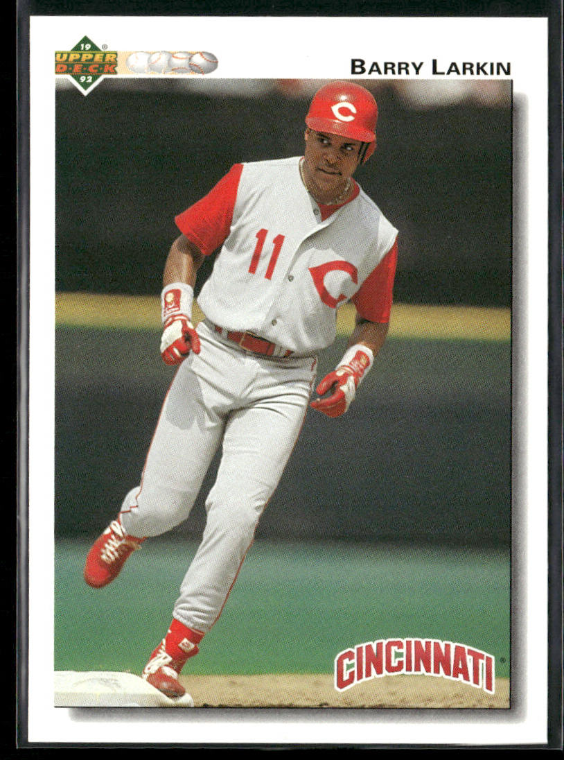 Barry Larkin 1992 Upper Deck #144 Cincinnati Reds