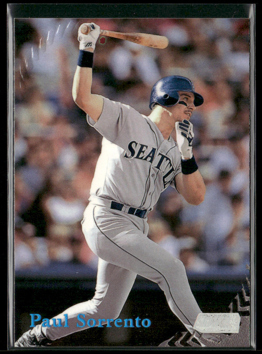 Paul Sorrento 1998 Stadium Club #177 Seattle Mariners