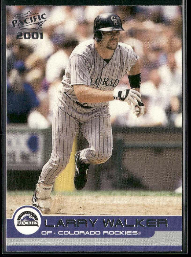 Larry Walker 2001 Pacific #146 Colorado Rockies