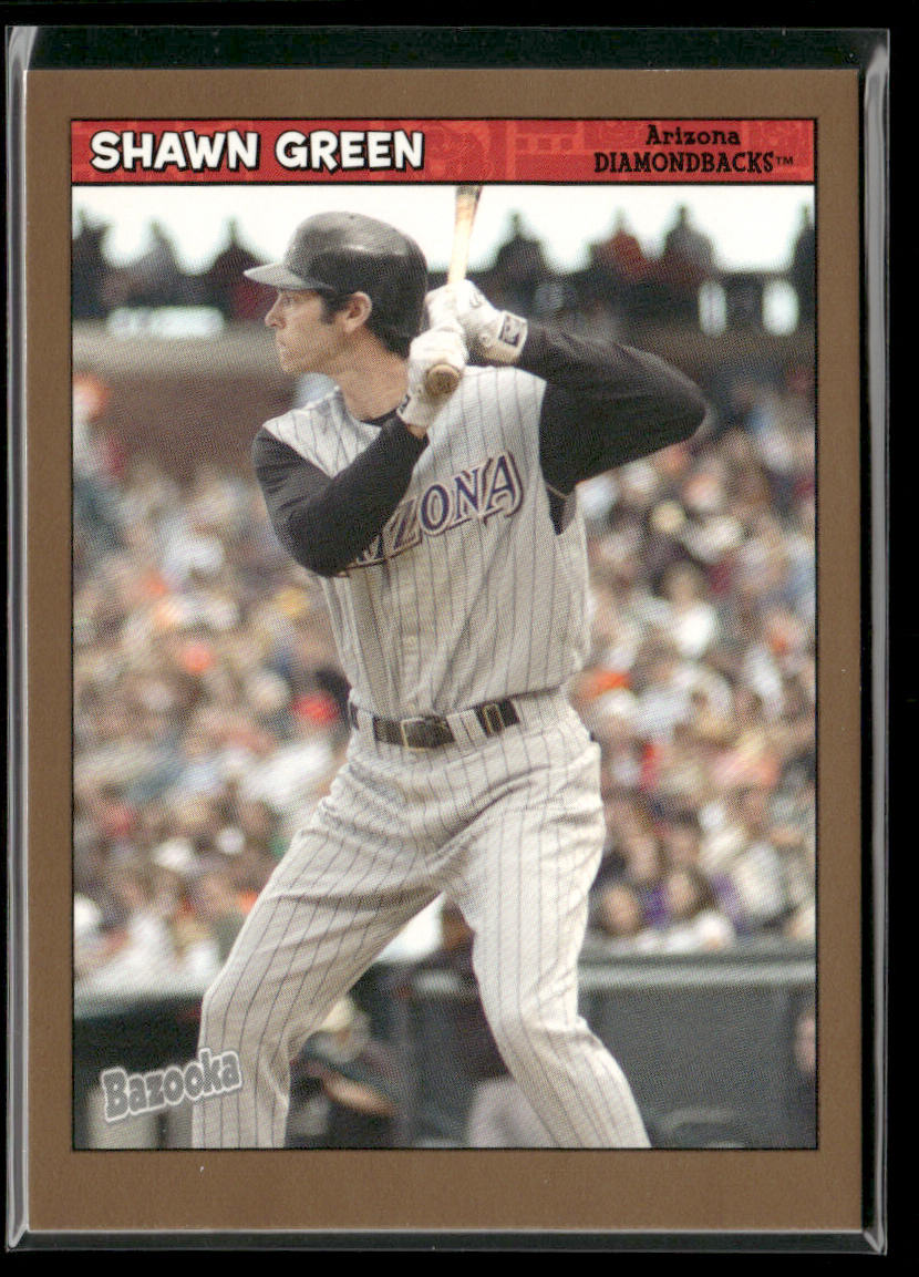 Shawn Green 2006 Bazooka Gold Chunks #91 Arizona Diamondbacks front