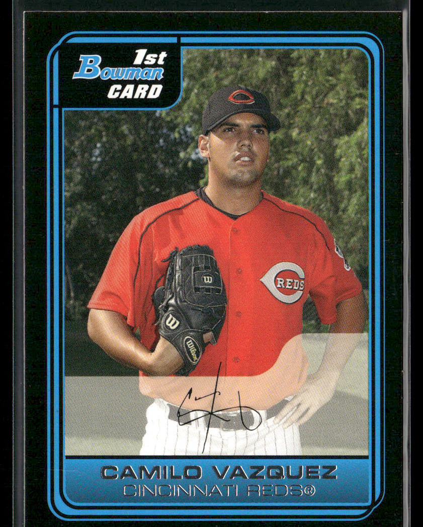 Camilo Vazquez 2006 Bowman Prospects #B102 Cincinnati Reds