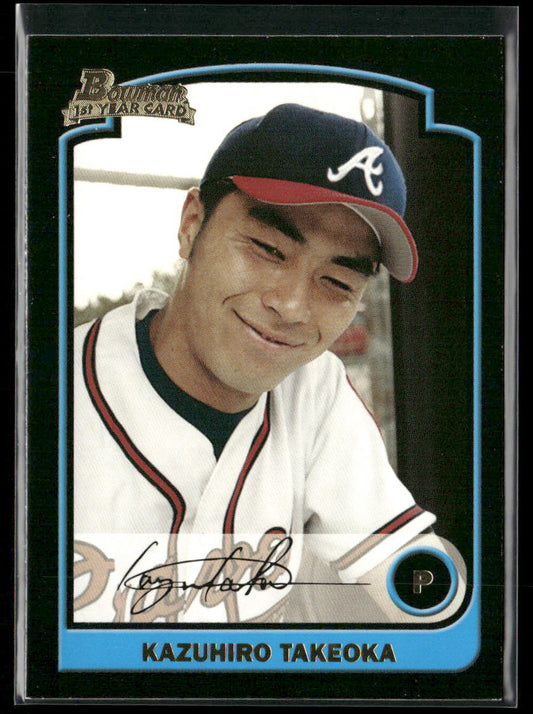 Kazuhiro Takeoka 2003 Bowman #241 RC Atlanta Braves
