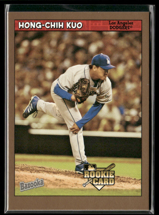 Hong-Chih Kuo 2006 Bazooka Gold Chunks #203 RC Los Angeles Dodgers